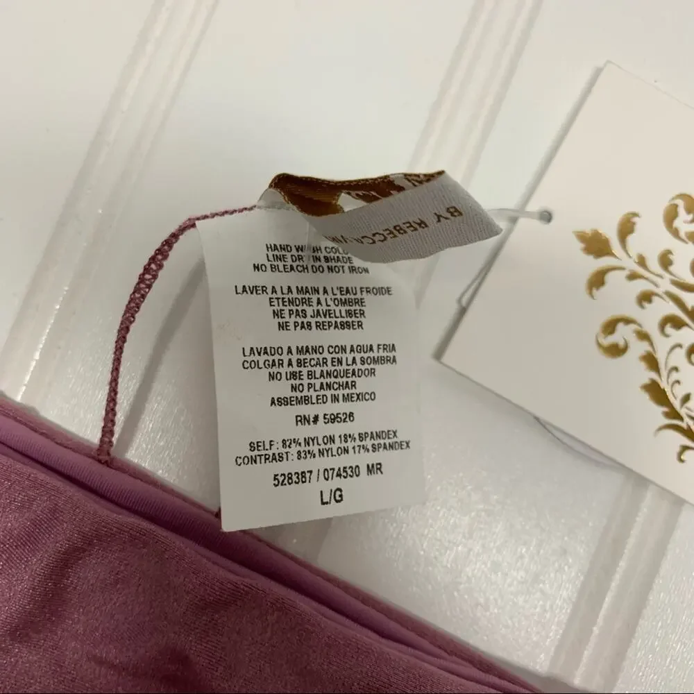 Becca Swim Reversible NWT Bikini Bottom Sz Large